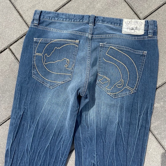 Ecko Unltd Denim Rhino Jeans - Straight Fit - size 32 - Picture 8 of 12